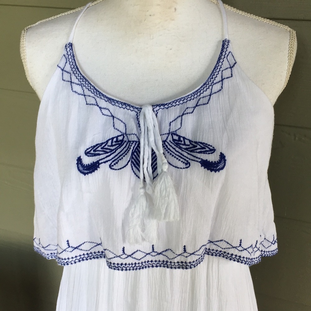Japna Embroidered Maxi Dress - Picture 3 of 9